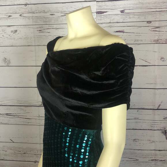 NWT Miss Ord Sleeveless Off Shoulder Mermaid Sexy Evening Dress WY003 size large - Picture 8 of 12